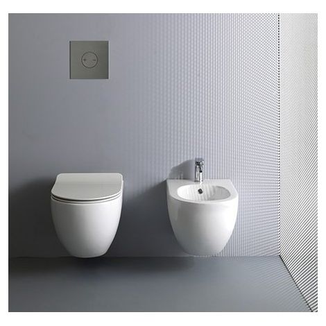Bidet Suspendu 1 Trou Blanc CIOTOLA - CRISTINA ONDYNA WCIB202001 (1/2)