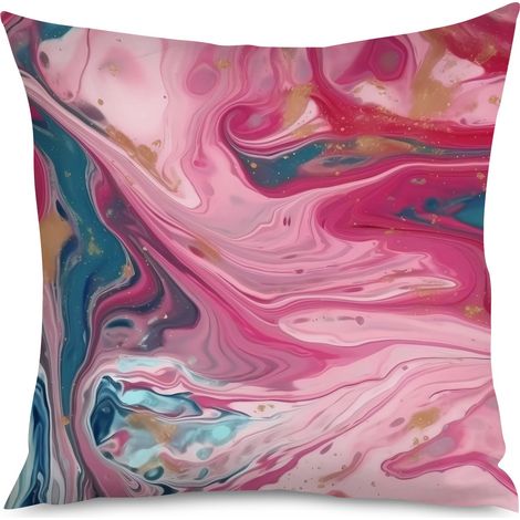 Housse de Housse Coussin Marbre Design Élégant (1/5)