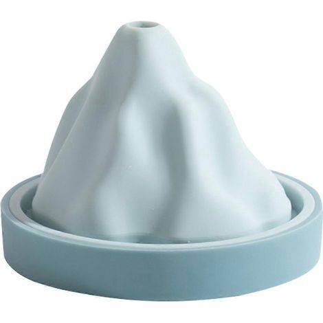 Moule à glaçons en forme de montagne enneigée (1 pièce), pour réfrigérateur, glaçons, grille à glaçons, pour la maison, le magasin et la cuisine (bleu)-8.2x8.2cm-Blue (1/4)
