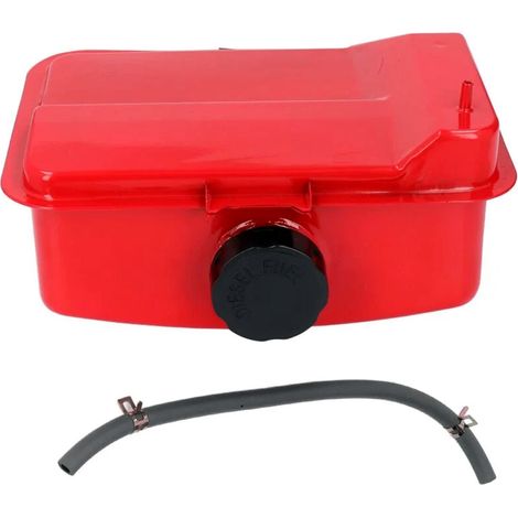 Réservoir Carburant Diesel - Pour Tondeuses à Gazon 186F 188F 192F 195F - Assemblage avec Tuyau d’Huile - 1 Pièce (1/5)