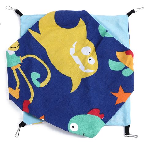Hamacs en toile Double couche pour animaux de compagnie, lit suspendu, sac de couchage pour petits animaux de type D (1/5)