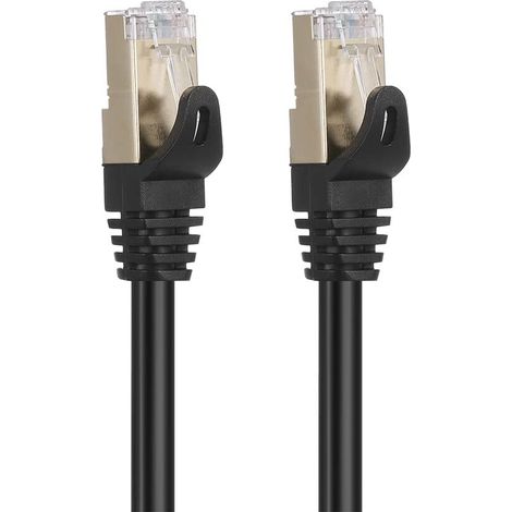 Câble réseau CAT8 40 Gbit/s 2000 MHz, Ethernet multicouche blindé, (1/5)