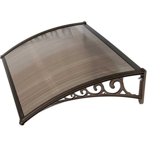 Pensilina Tettoia in Abs Blinky Bronzato Alveolare Cm.100X150 (1/6)