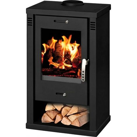 Victoria Kaminofen Verona Schwarz mit 7,52 kW (1/3)