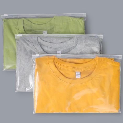 Sachet Plastique Transparent Zip, 25 Pièces 30.5 20.5cm Pochette Vetement Voyage, Sac Étanche pour les Voyages, la Maison, l'École (Sans Trous de Ventilation) (1/5)