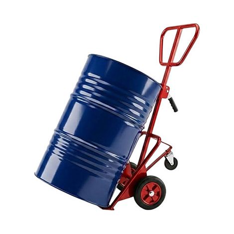 Carrello universale per fusti da 220 litri - Ruote in gomma - 840005688 (1/5)