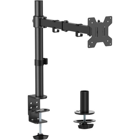 Aisens Eco Support de Table Rotatif et Inclinable pour Moniteur/TV 10Kg (3 Pivots - 1 Bras) de 17-32" - Couleur Noir (1/3)