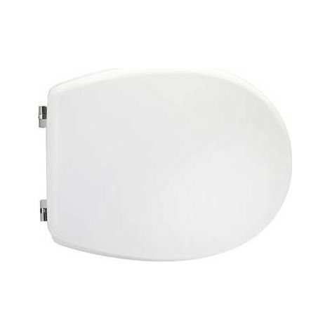 SIÈGE EN BOIS POUR POT DE TOILETTES AUSIL LINE KELA Dimensions : Blanc