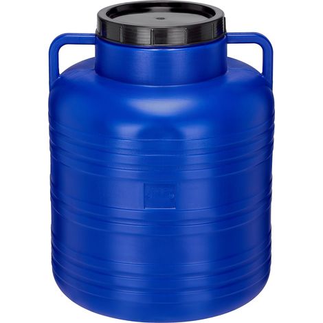 Garronda 80 litres Réservoir Eau sans BPA avec Couvercle – Idéal pour Choucroute et Salaison de Viande GD-0087, Bleu (1/5)
