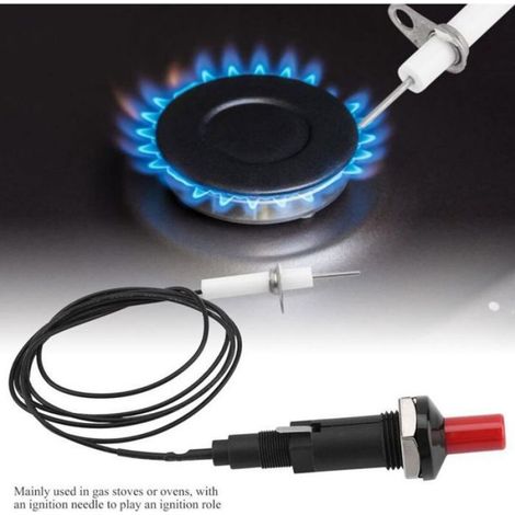 Kit Allumage Piezo - Pour Barbecue Et Cuisinière À Gaz - Fonctionne Sans Pile - 1 Pièce (1/5)