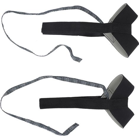 Lot de 2 sangles de talon antistatiques réglables pour protéger les équipements électroniques, avec dragonnes pour laboratoire. (1/5)
