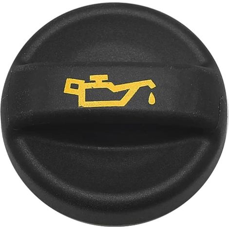 Bouchon de Remplissage d’Huile Moteur Compatible avec Citroën et Peugeot - Modèles C2 C3 C4 207 208 301 308 508 2008 - Référence OEM 9670015080/9675477380, Design Robuste en Plastique ABS Durable (1/5)