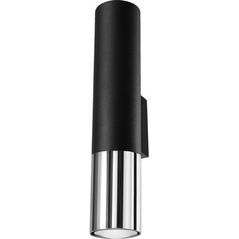 SALIXA 2 GU10 Wandleuchte Schwarz Lumilo 09.459.38