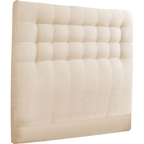 IMPERIALE - Tête de lit Capitonnée 160x122 Tissu qualité supérieure Beige (1/5)