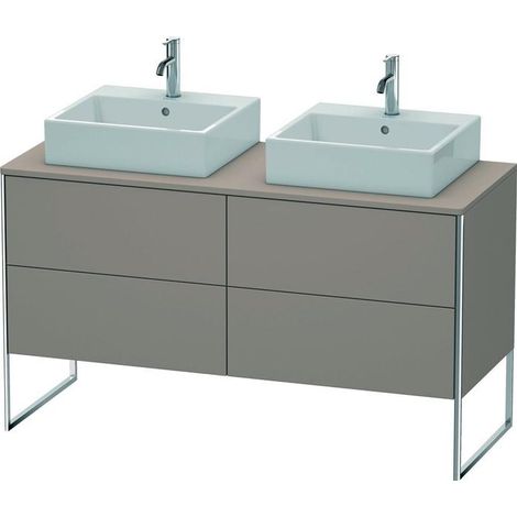 Duravit XSquare Konsolenwaschtischunterbau freistehend, für zwei (1/5)
