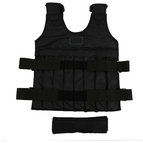 Gilet lesté de sans Contrepoids, Gilet entièrement réglable, équipement d'entraînement, Musculation à Domicile pour Hommes, Femmes, Course à Pied, Calisthenics, Jogging (1/5)