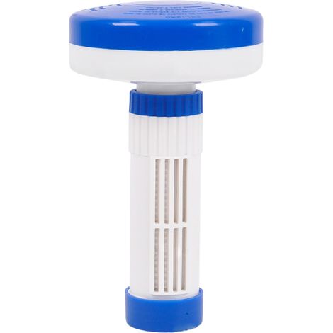 Flotteur de Chlore pour Spa, Flotteur de Brome réglable en PVC avec échelle, Distributeur Chlore Flottant Polyvalent pour Piscine, Spa (1/5)