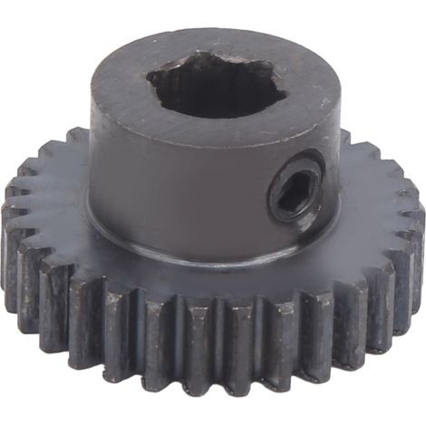 Pignon en acier moulé 30 dents 8mm pour pièces détachées de robot industriel (1/5)