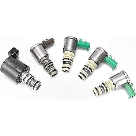 5-Ventil-Solenoid-Satz für 5L40E-Getriebe, kompatibel mit Baujahren 2001–2007, Ersatzteile, Komplettset (1/3)