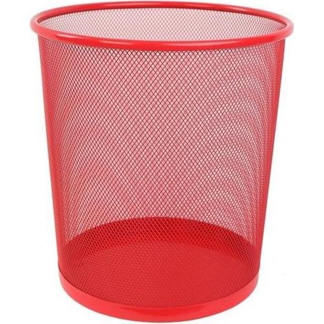 Cestino rotondo piccolo e rosso