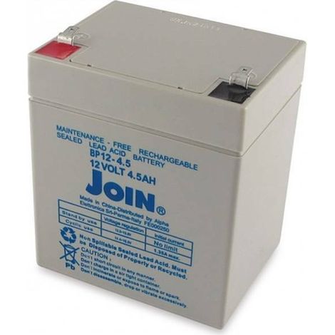 Alpha elettronica batteria al piombo 12v 4,5ah bp12-4,5