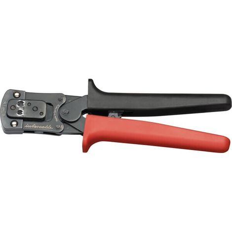 Alicates para prensar terminales de cable 10-16 mm虏. INTERCABLE MPAE16R