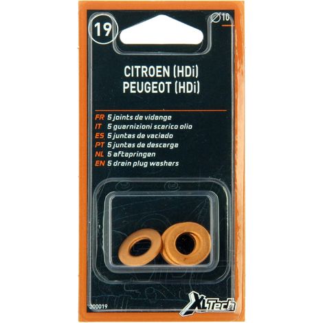 XLTECH 5 Joints CU D10 compatible avec PSA Hdi