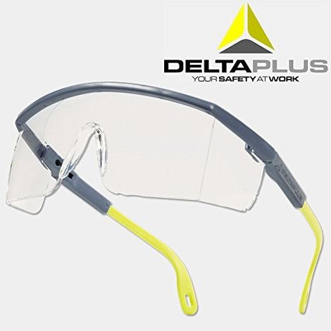 DELTA PLUS LUNETTE PROTECTION KILIMANDJARO GRIS JAUNE POLYCARBONATE GRIS