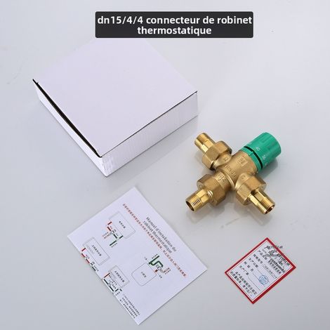 Robinet de Radiateur, Robinet Thermostat für Anschluss DN15/1/2“,Robinet Thermostatique pour Radiateur (1/4)