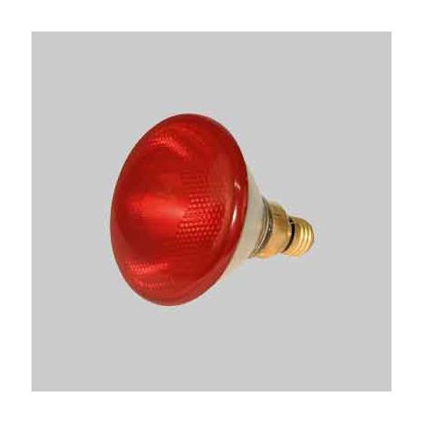 Lampada infrarossi per riflettore 150 watt - col. rosso