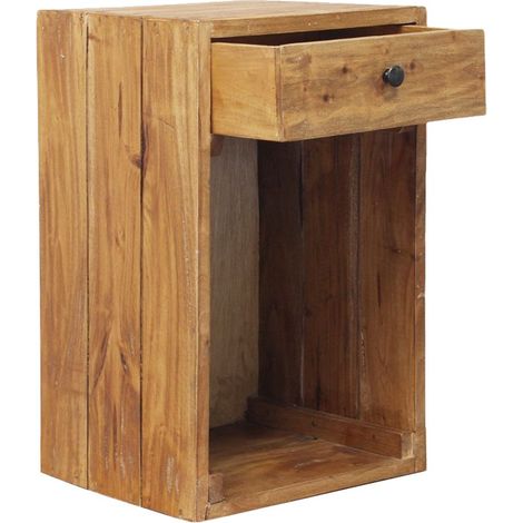 GINNY - mobiletto in legno riciclato (1/4)