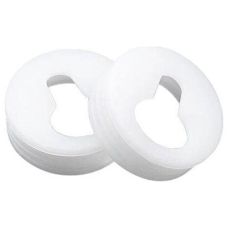 16 Pièces Cintres de Trou de Serrure, Trou de Serrure Attaches Suspension, Attaches Suspension Pattes de Fixation, pour Accrocher Mur Cadre Photo Cabinet Miroir (1/5)