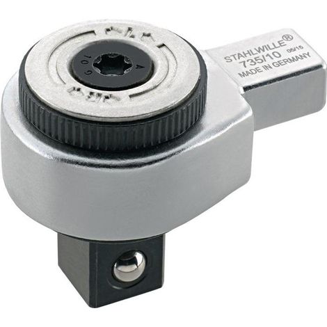 Stahlwille 735/10 Llave de carraca acero cromado 1/2 pulgada (1/3)