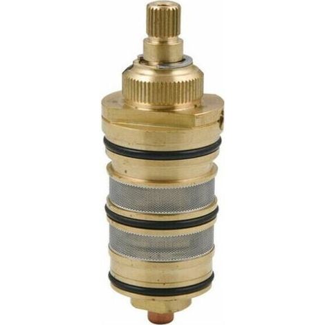 Thermostat-Brausebatterie aus Messing mit Kartusche und Griff für Brausebatterie