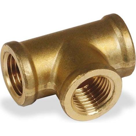 Conector derivación en T rosca hembra de 1/4 pulgadas 1/4 RI
