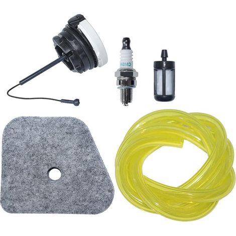 Kit de filtre à air, carburant, tuyau et chapeau, pour moteur Stihl Fs90 Fs100 Fs110 Fs130 Ht101 Ht130 Ht131, 41801201800, 4180 120 1800 (1/5)