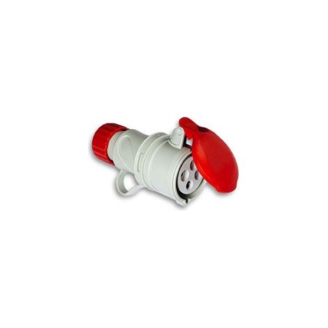 Base corriente Cetac 1100053 3P+T 380V/16A Rojo (1/6)