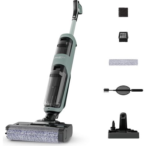 Aspirateur laveur sans fil X-Clean2 2-en-1 Eucalyptus