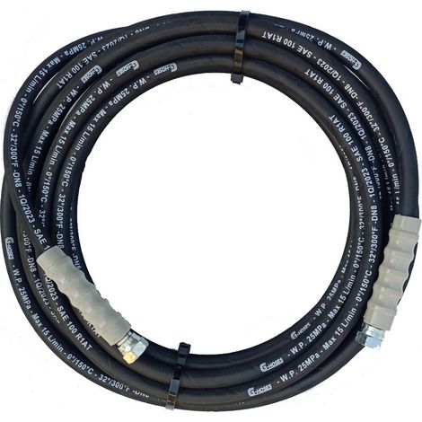 Tubo per idropulitrice alta pressione R1 5/16 3/8"F - 3/8"F - 10mt