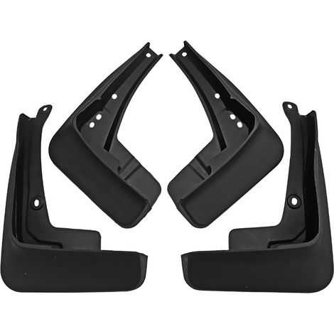Protective mud flaps, compatible with the Audi A3 sedan (base model - standard version) from 2021 to 2025.--DTEKGAZ