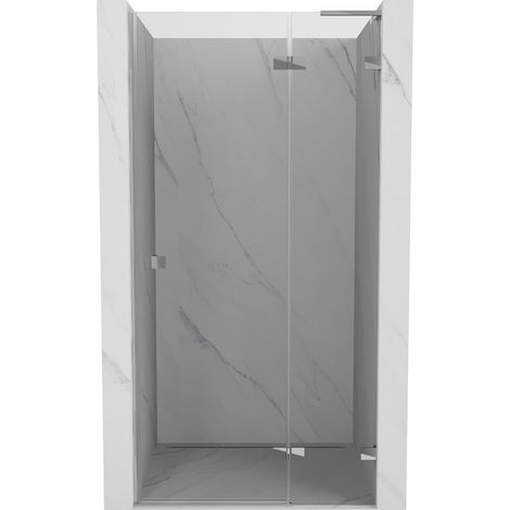 Mexen Lunar L puerta de ducha abatible derecha 90 cm, transparente, cromo - 834L-090-000-01-00-P (1/5)