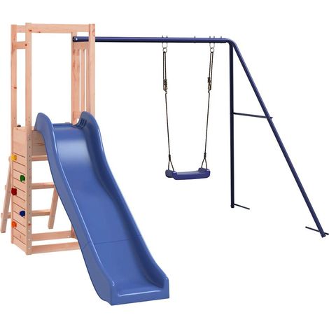 vidaXL Outdoor-Spielplatz aus massivem Douglasienholz