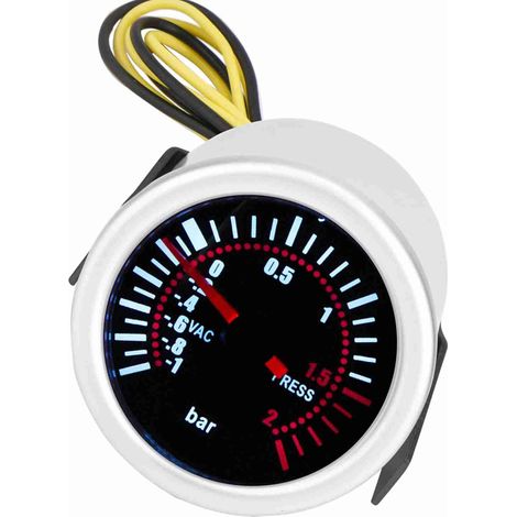 2" Jauge Numérique LED Turbo Boost PSI 12V Universelle pour Voiture (1/5)