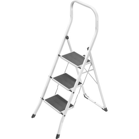 Leiter Gierre Mini Stahl Weiß 0 47m x 0 75m