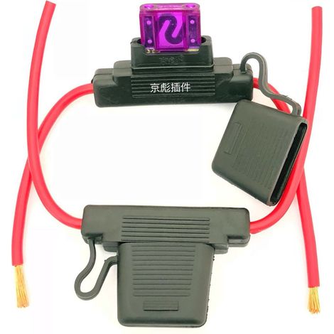 213 Large Car Fuse Box, Waterproof Fuse Box, Car Fuse Socket, Electricity Tap 80A/100A (1/5)