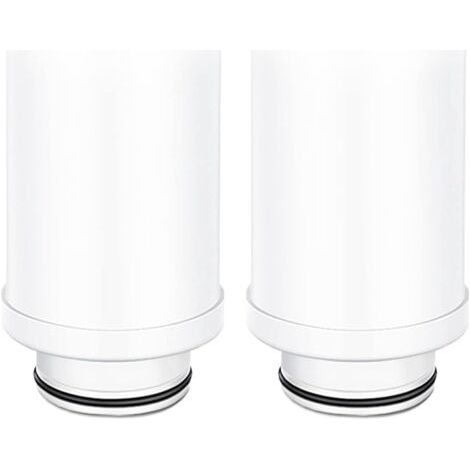 PA Wasserhahnfilter, Aktivkohlefilter, Keramikfilter, Keramikfilter-Ersatz, Wasserhahn-Wasserreiniger, Filtersystem (2 Wasserfilterkartuschen) (1/5)