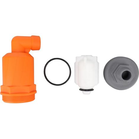 Soufflet d'évacuation automatique Air Valve Vent haute résistance Grand débit PP Aérateur Type rapide G1/2 G1 6632A PP (1/4)