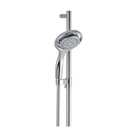 Ensemble douche flipside 01 + flexible + barre chromé - KOHLER (1/2)