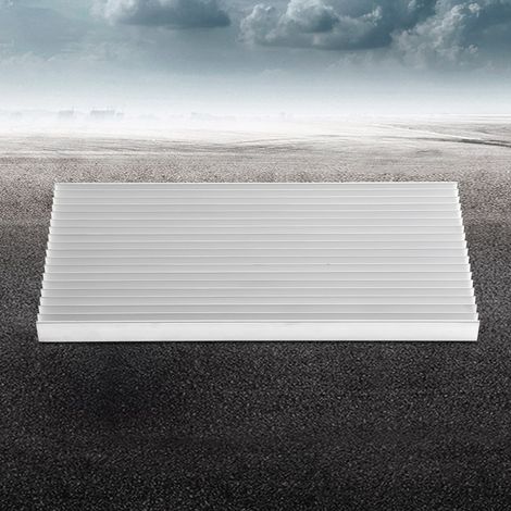 Dissipateur thermique en profilé aluminium pour LED haute puissance 300 x 140 x 20 mm (1/5)