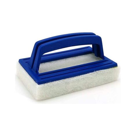 2pcs Brosse Éponge Ligne d'eau, Brosse De Nettoyage De Piscine Brosse De Piscine en Plastique Brosse Ligne d’Eau Piscine pour Nettoyer Piscine Spa Baignoires Murs (14.5 8.4cm) (1/5)